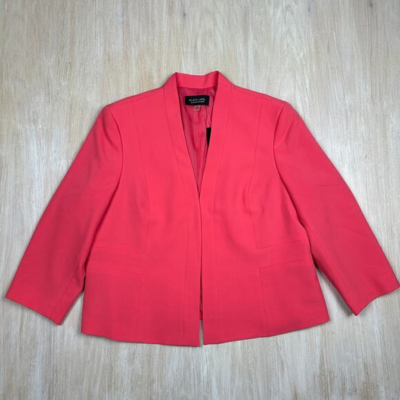 NWT Black Label by Evan Picone Coral Elegant Chic Work Business Casual Blazer 18 - Picture 1 of 15